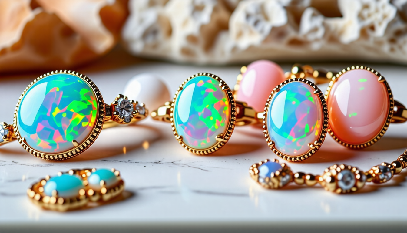 découvrez comment choisir l'opale idéale pour vos créations de bijoux, que ce soit pour des bagues élégantes, des bracelets raffinés ou des pendentifs uniques. suivez nos conseils d'experts pour mettre en valeur la beauté envoûtante de cette pierre précieuse dans vos pièces créatives.